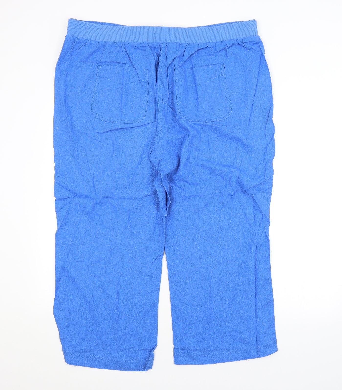 George Womens Blue   Trousers  Size 18 L24 in