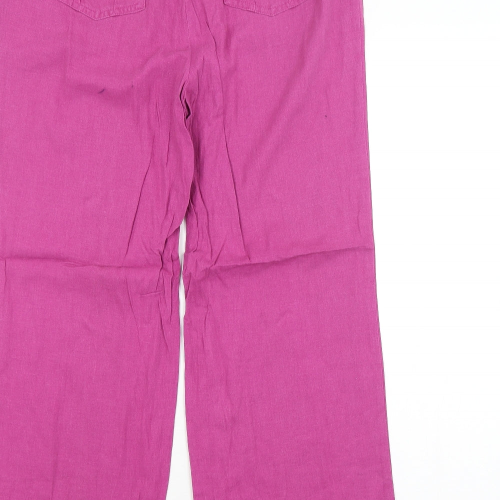 Klass Womens Purple   Trousers  Size 14 L26 in