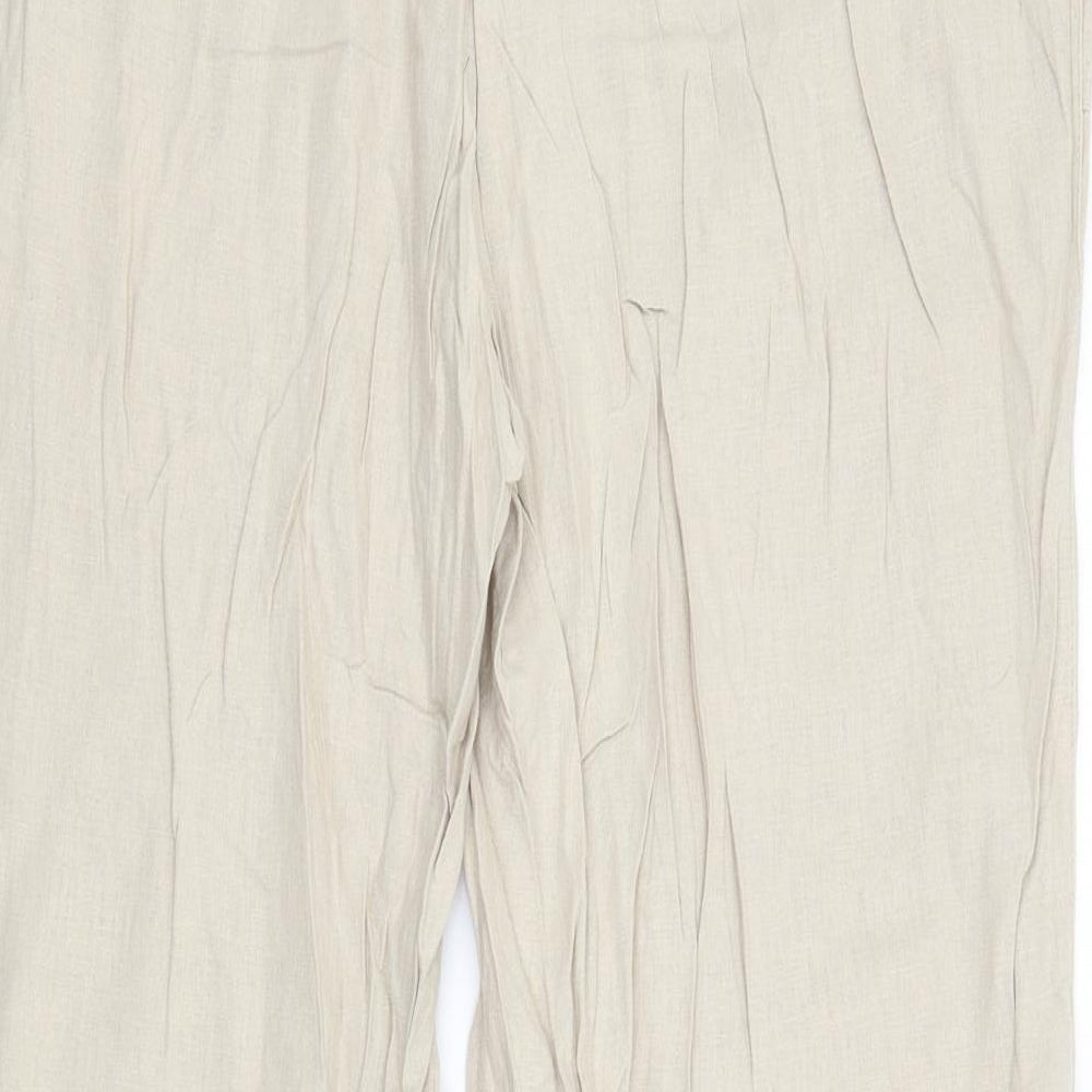 F&F Womens Beige   Trousers  Size 20 L28 in