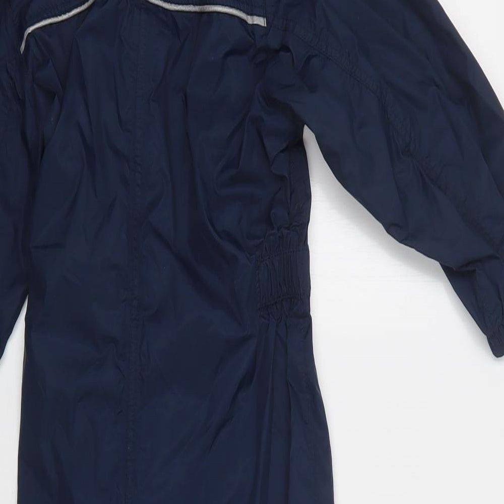 Regatta Boys Blue   Rain Coat Snowsuit Size 4-5 Years