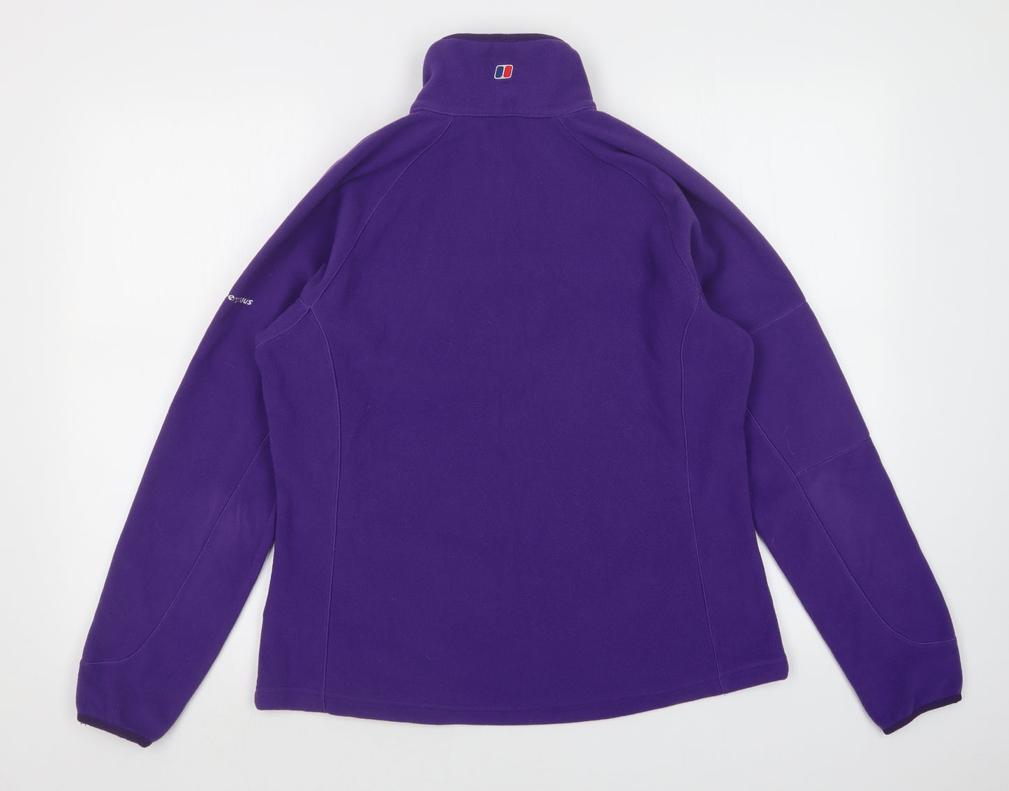 Berghaus Womens Purple  Fleece Pullover Sweatshirt Size 14