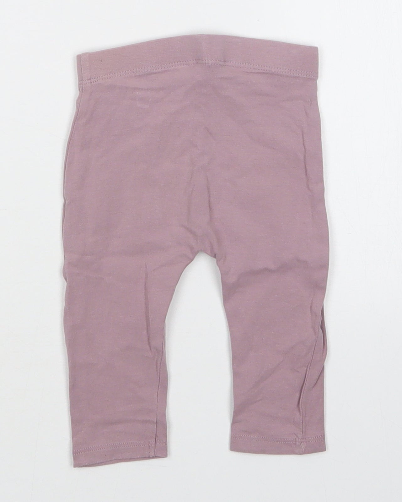 George Girls Purple   Sweatpants Trousers Size 3-6 Months