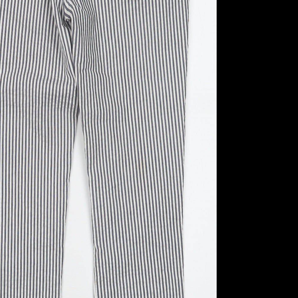 Zara Womens Multicoloured Striped  Trousers  Size L L29 in