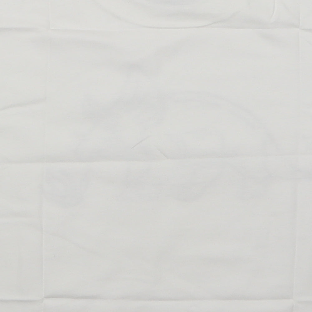 JERZEES Girls White   Basic T-Shirt Size 5-6 Years  - Dinosaur