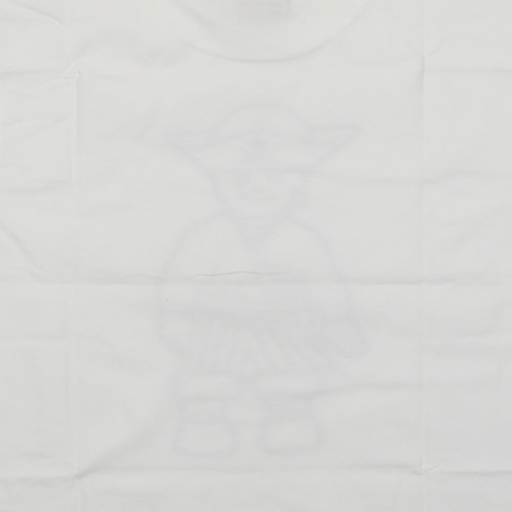 JERZEES Boys White   Basic T-Shirt Size 7-8 Years  - PIRATE