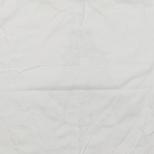 JERZEES Girls White   Basic T-Shirt Size 7-8 Years  - PRINCESS