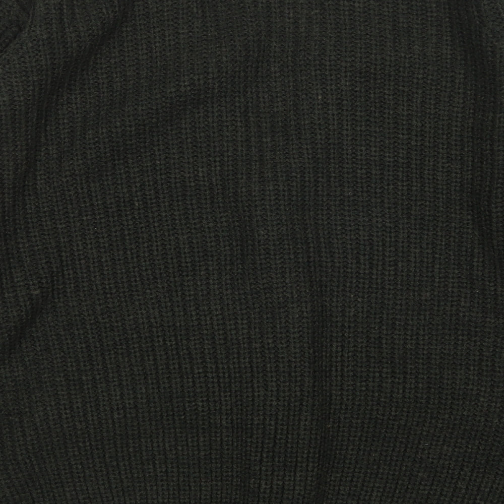 P.G. FIELD Mens Green   Cardigan Jumper Size L