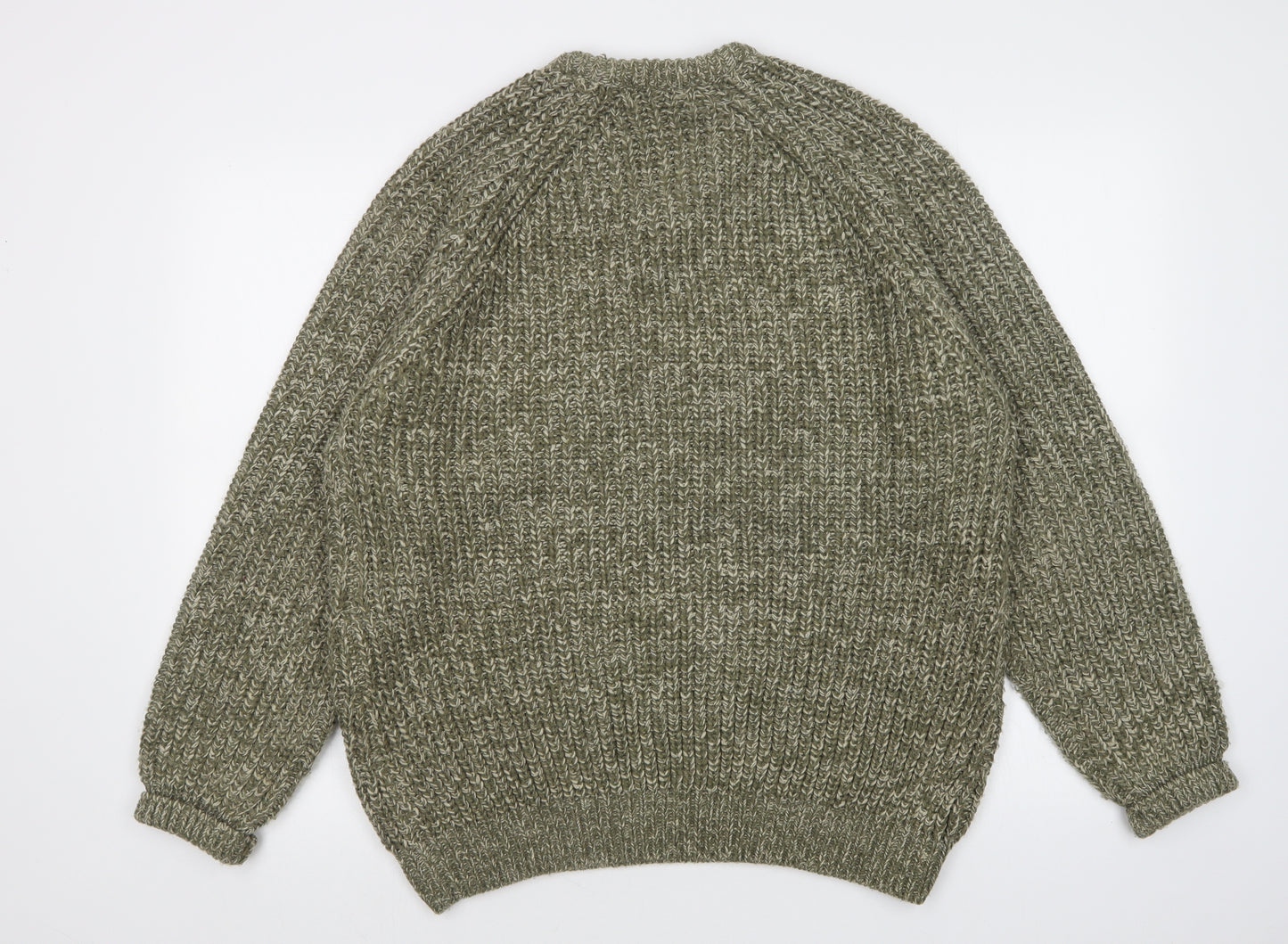 P.G. FIELD Mens Green   Pullover Jumper Size L