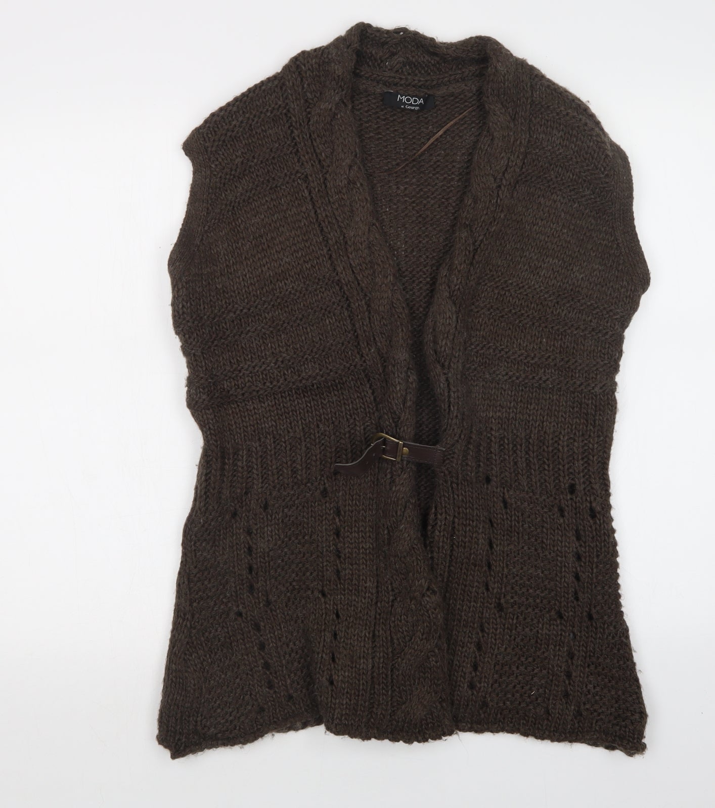 George Womens Brown   Cardigan Jumper Size 16