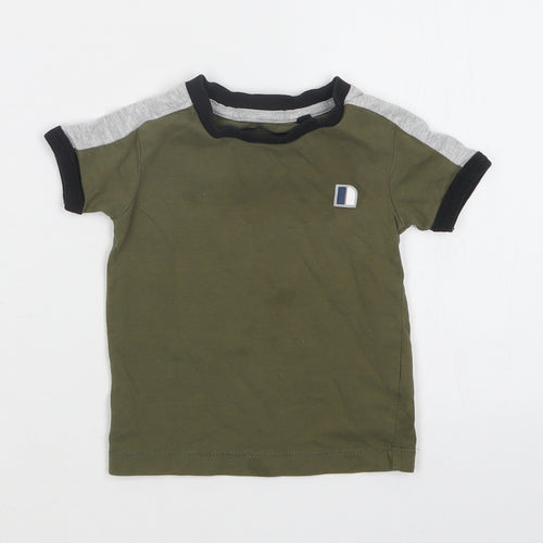 NEXT Boys Green   Basic T-Shirt Size 3-6 Months