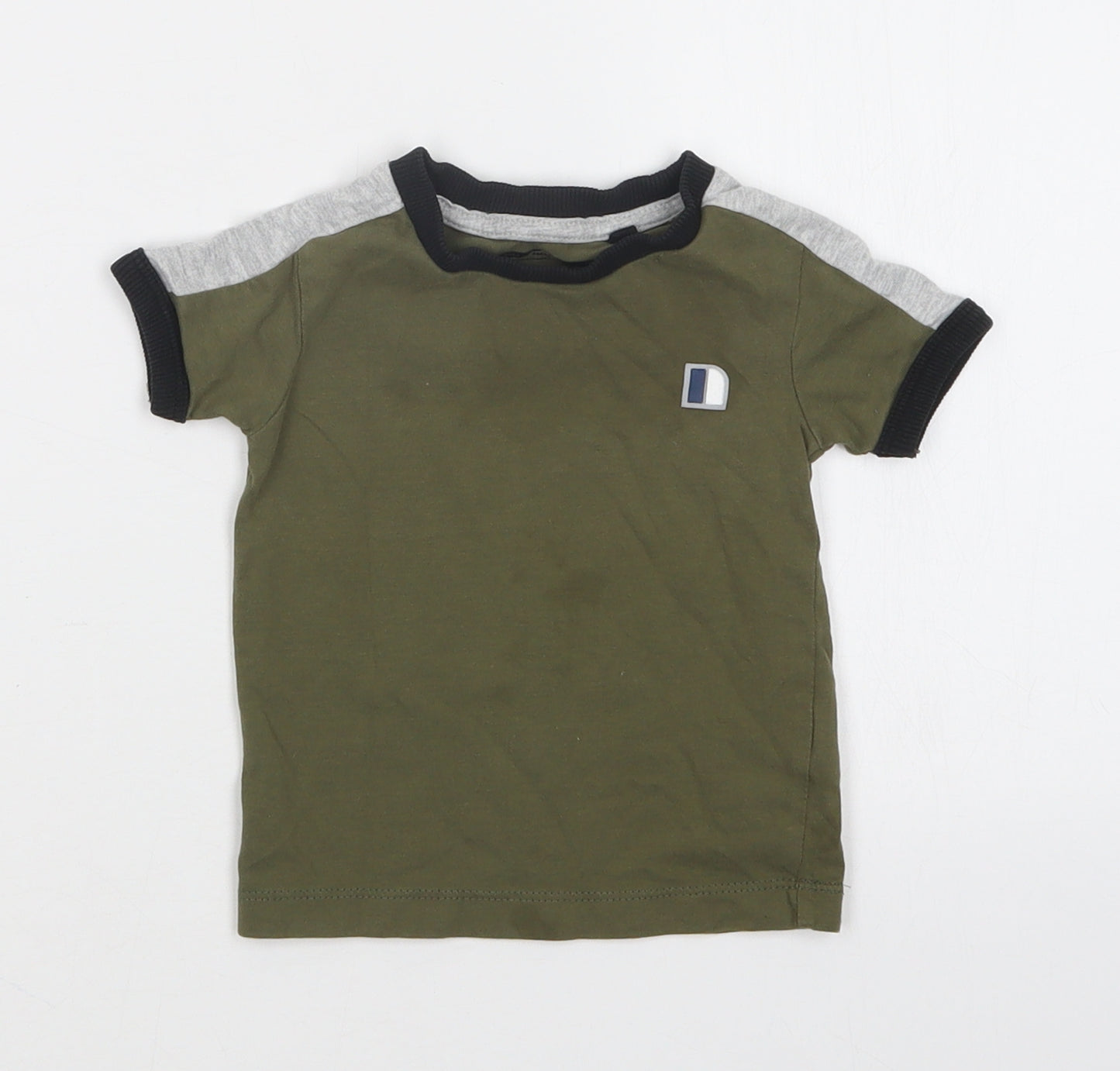 NEXT Boys Green   Basic T-Shirt Size 3-6 Months
