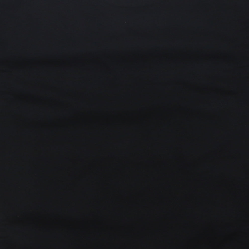 JERZEES Boys Black   Basic T-Shirt Size 5-6 Years