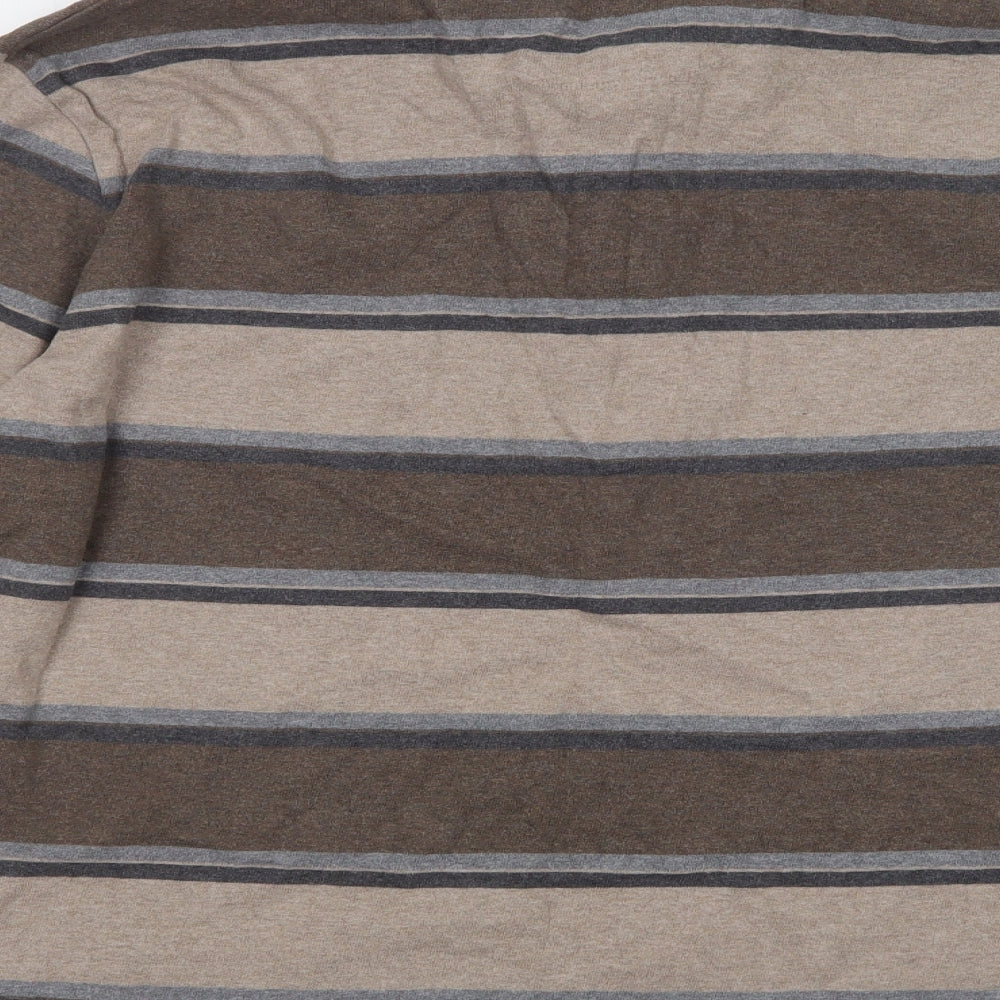 Blue Harbour Mens Multicoloured Striped   Polo Size XL