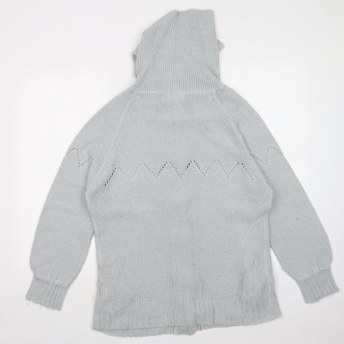 VICORIA JAYNE Womens Green   Cape Jumper Size L