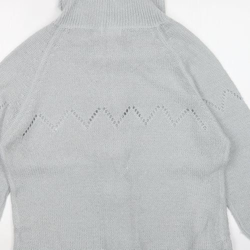 VICORIA JAYNE Womens Green   Cape Jumper Size L