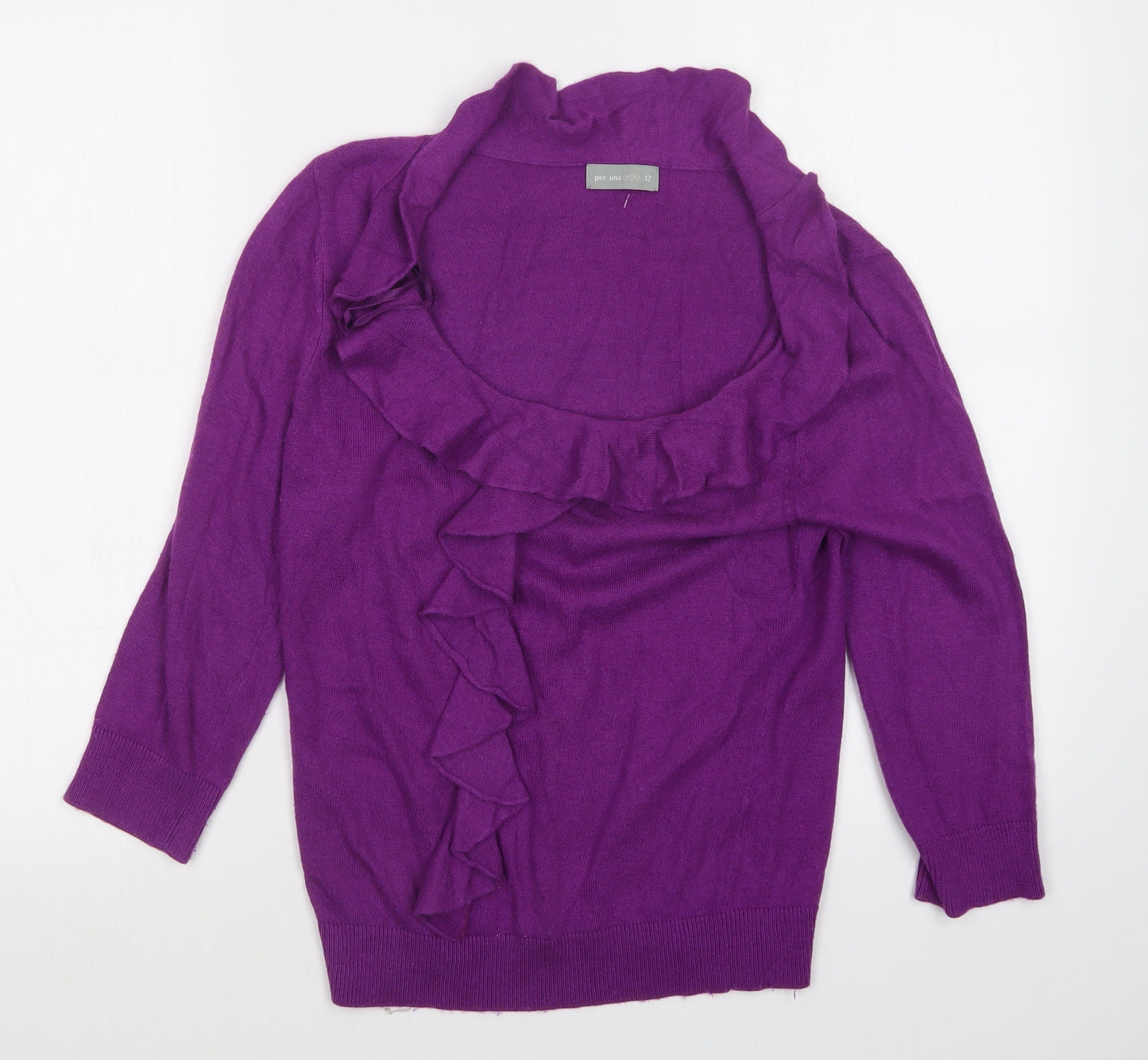 Per Una Womens Purple   Pullover Jumper Size 12