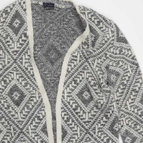 M&S Womens Multicoloured Argyle/Diamond  Cardigan Jumper Size 10