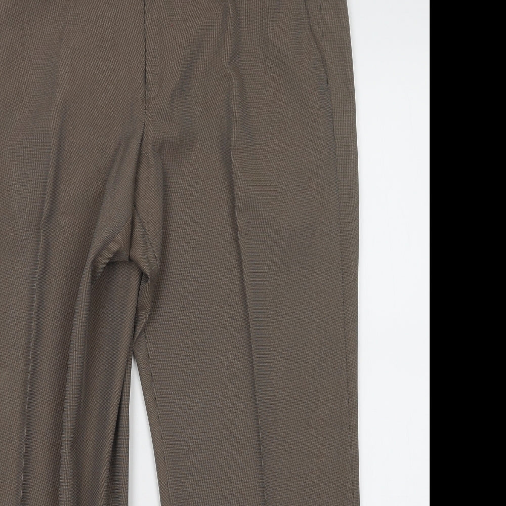 M&S Mens Brown   Trousers  Size 34 L29 in