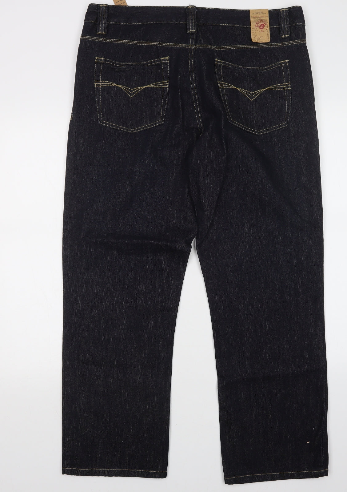 M&Co Mens Blue   Straight Jeans Size 36 L29 in