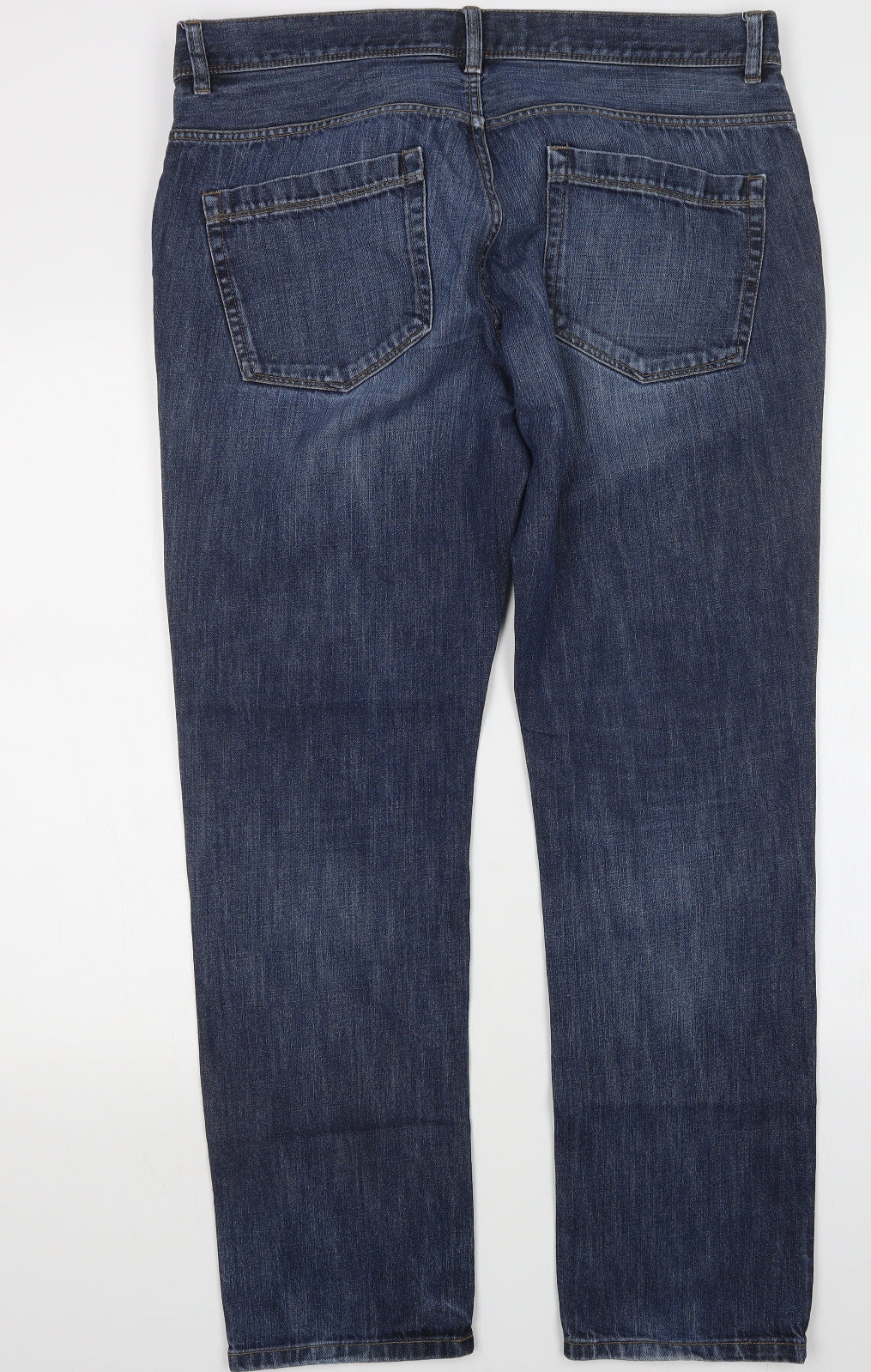 NEXT Mens Blue   Straight Jeans Size 36 L30 in