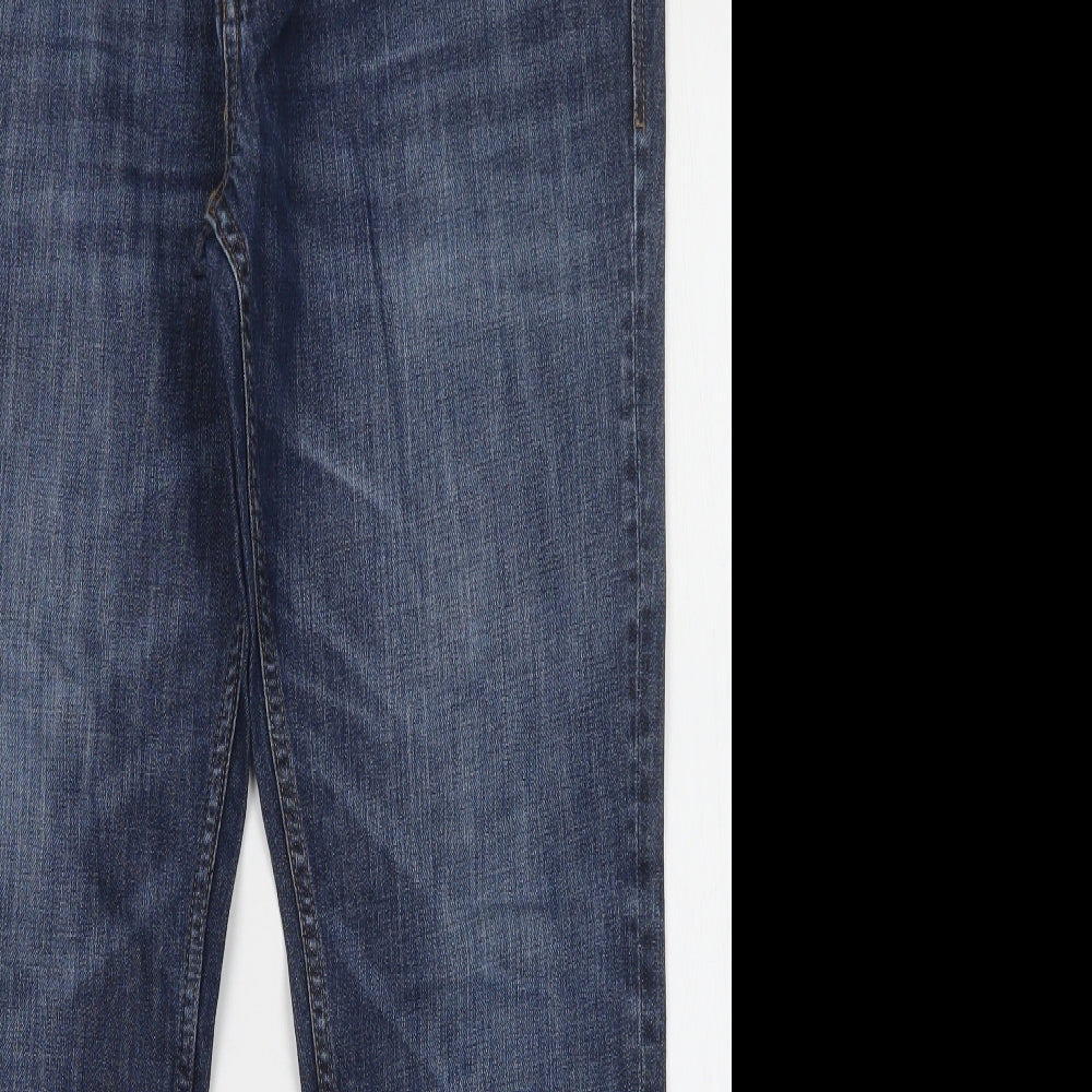 NEXT Mens Blue   Straight Jeans Size 36 L30 in