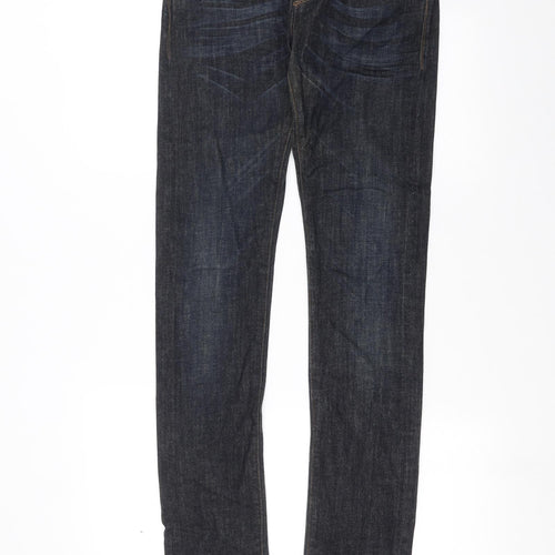 Preworn Mens Blue  Denim Skinny Jeans Size 26 in L32 in