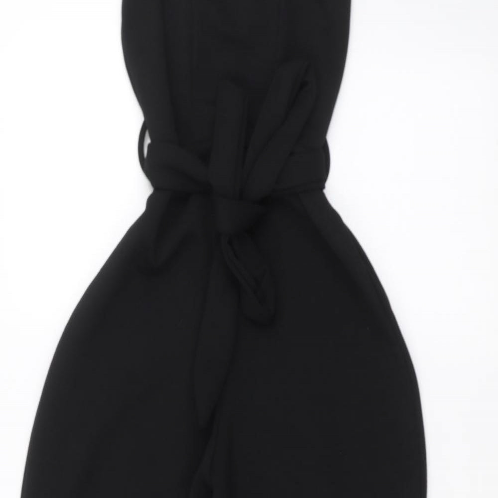 Boohoo Womens Black   Jumpsuit One-Piece Size 8