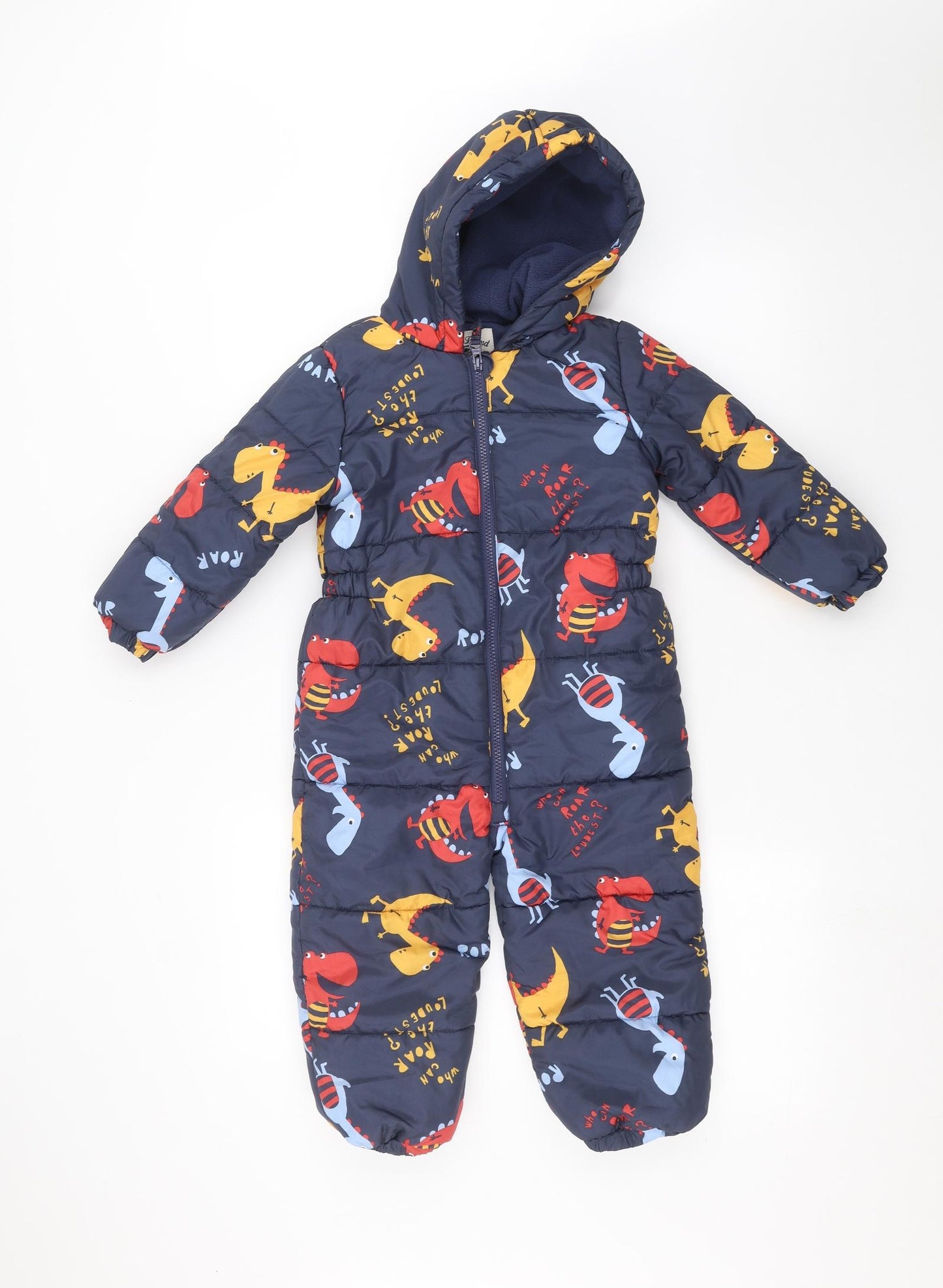 NEXT Boys Blue   Puffer Jacket Snowsuit Size 2-3 Years