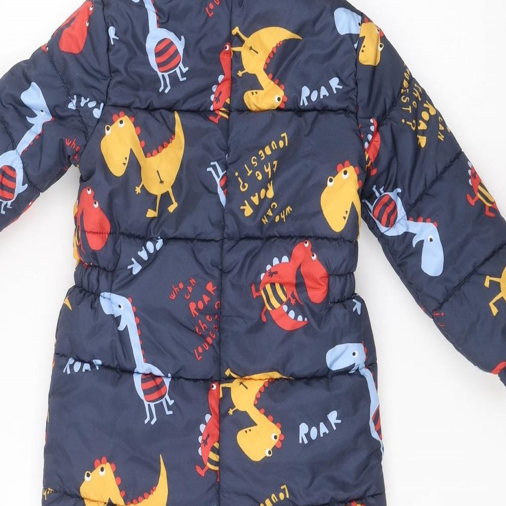 NEXT Boys Blue   Puffer Jacket Snowsuit Size 2-3 Years