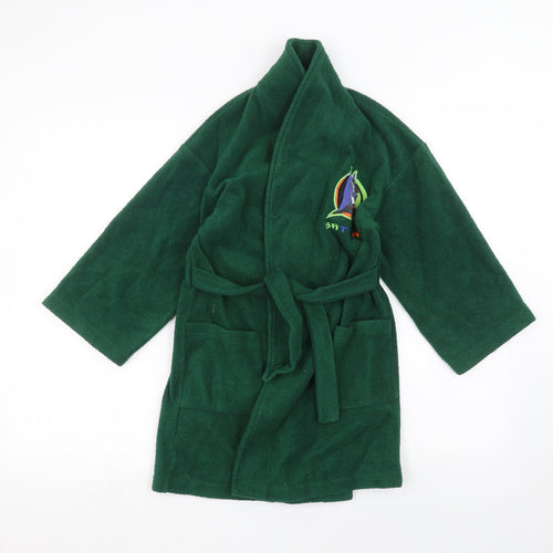 Marks and Spencer Girls Green Solid  Cami Robe Size 7-8 Years