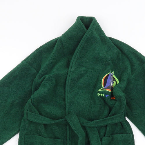 Marks and Spencer Girls Green Solid  Cami Robe Size 7-8 Years
