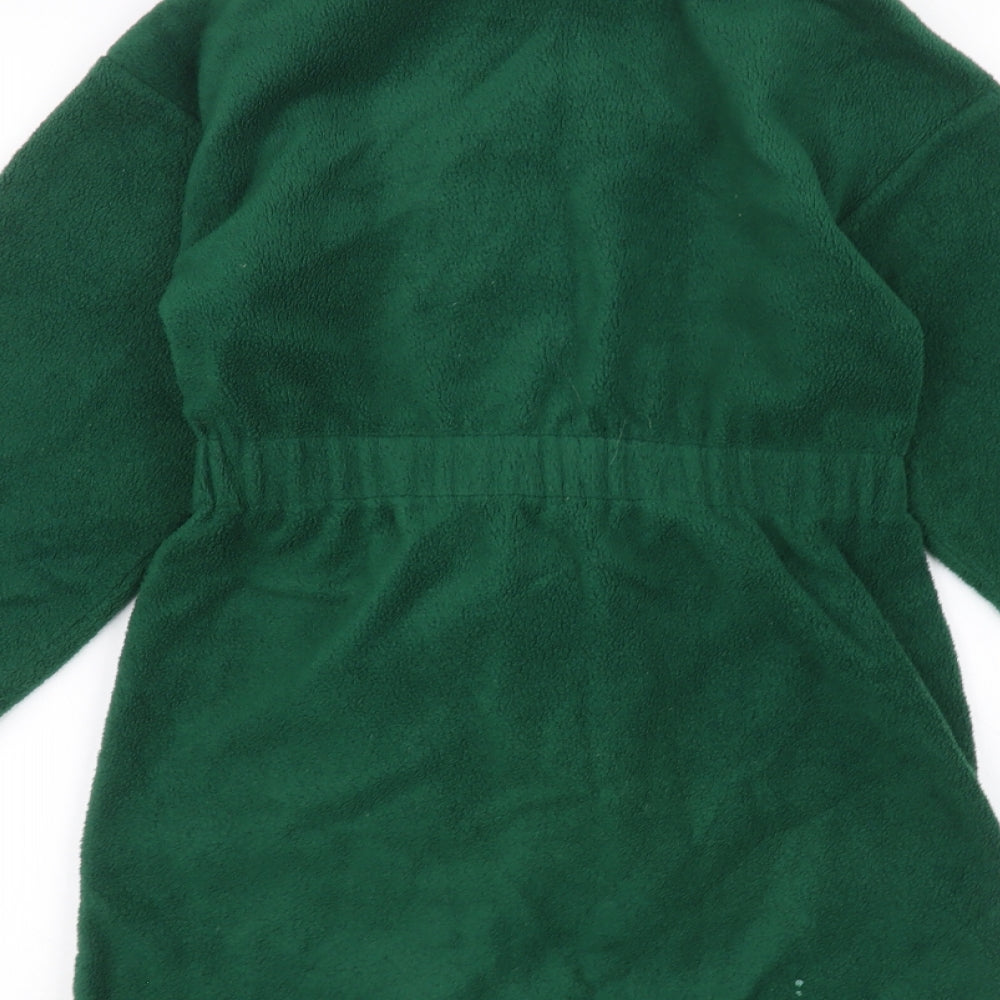 Marks and Spencer Girls Green Solid  Cami Robe Size 7-8 Years