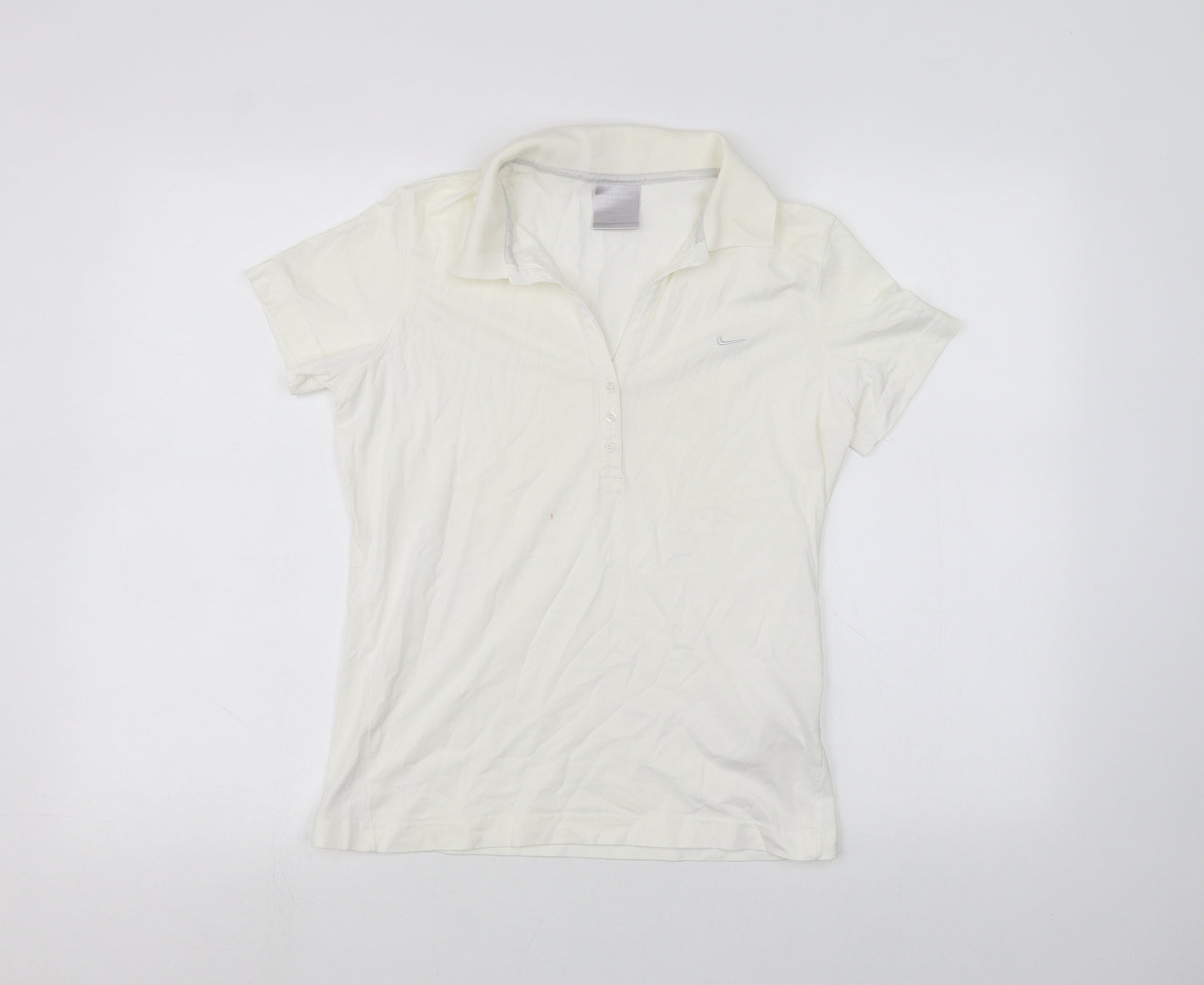 Nike Boys White   Basic Polo Size S
