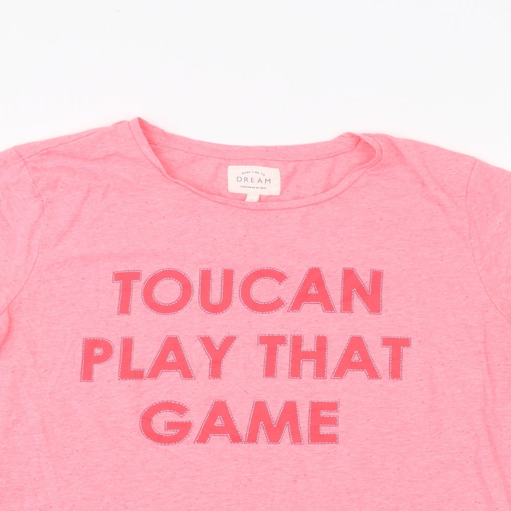 NEXT Womens Pink   Basic T-Shirt Size 10