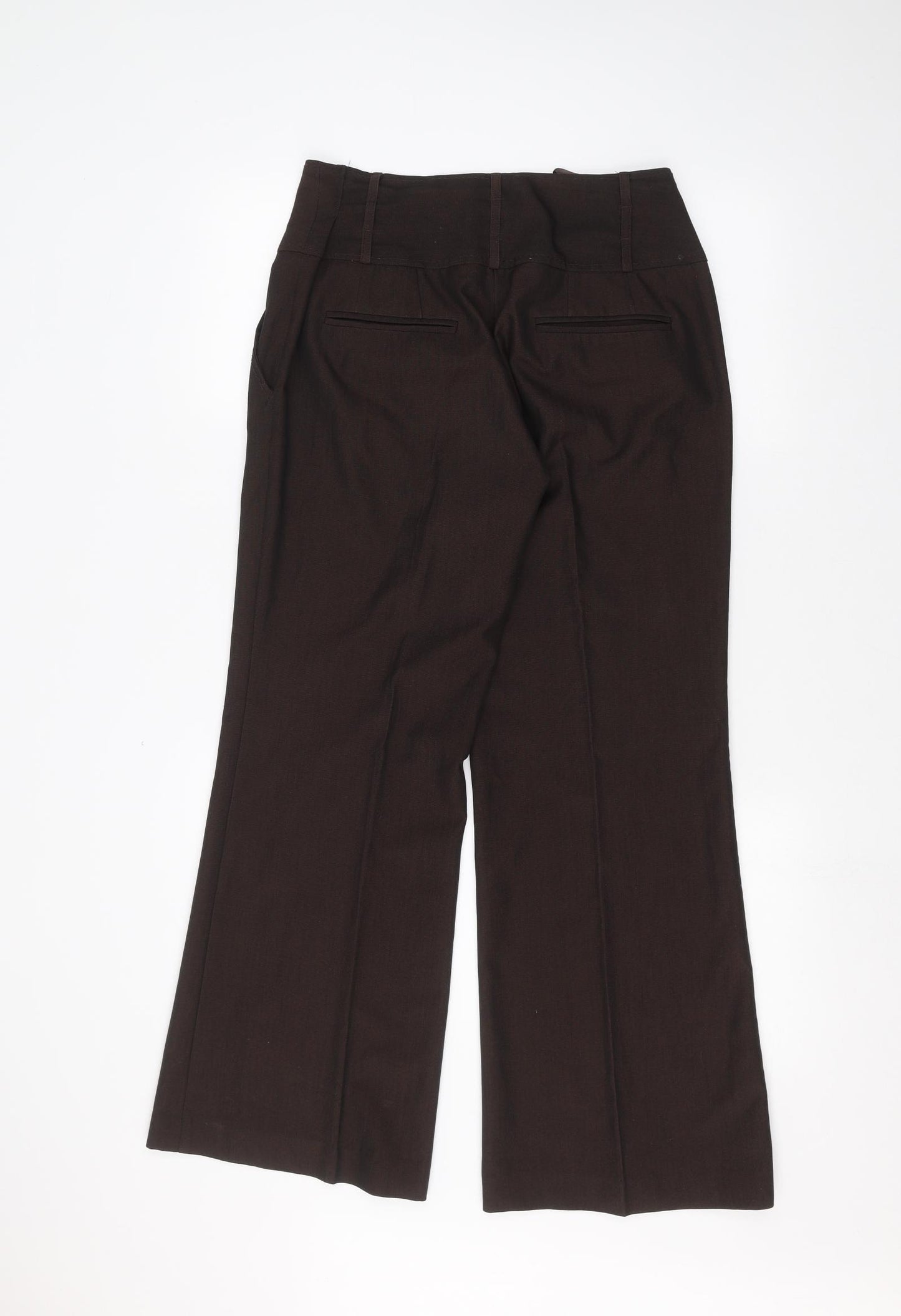 NEXT Womens Brown   Trousers  Size 12 L27 in