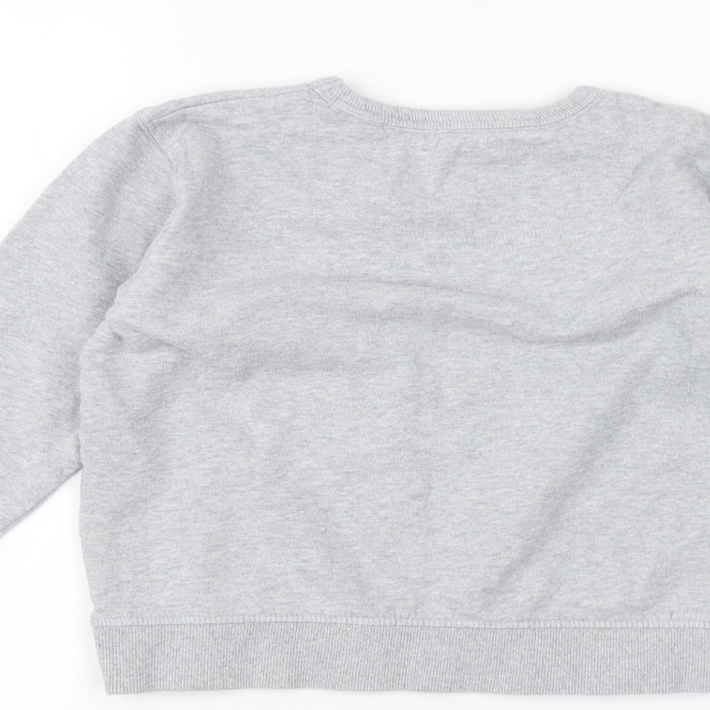 John Lewis Boys Grey   Pullover Jumper Size 7 Years