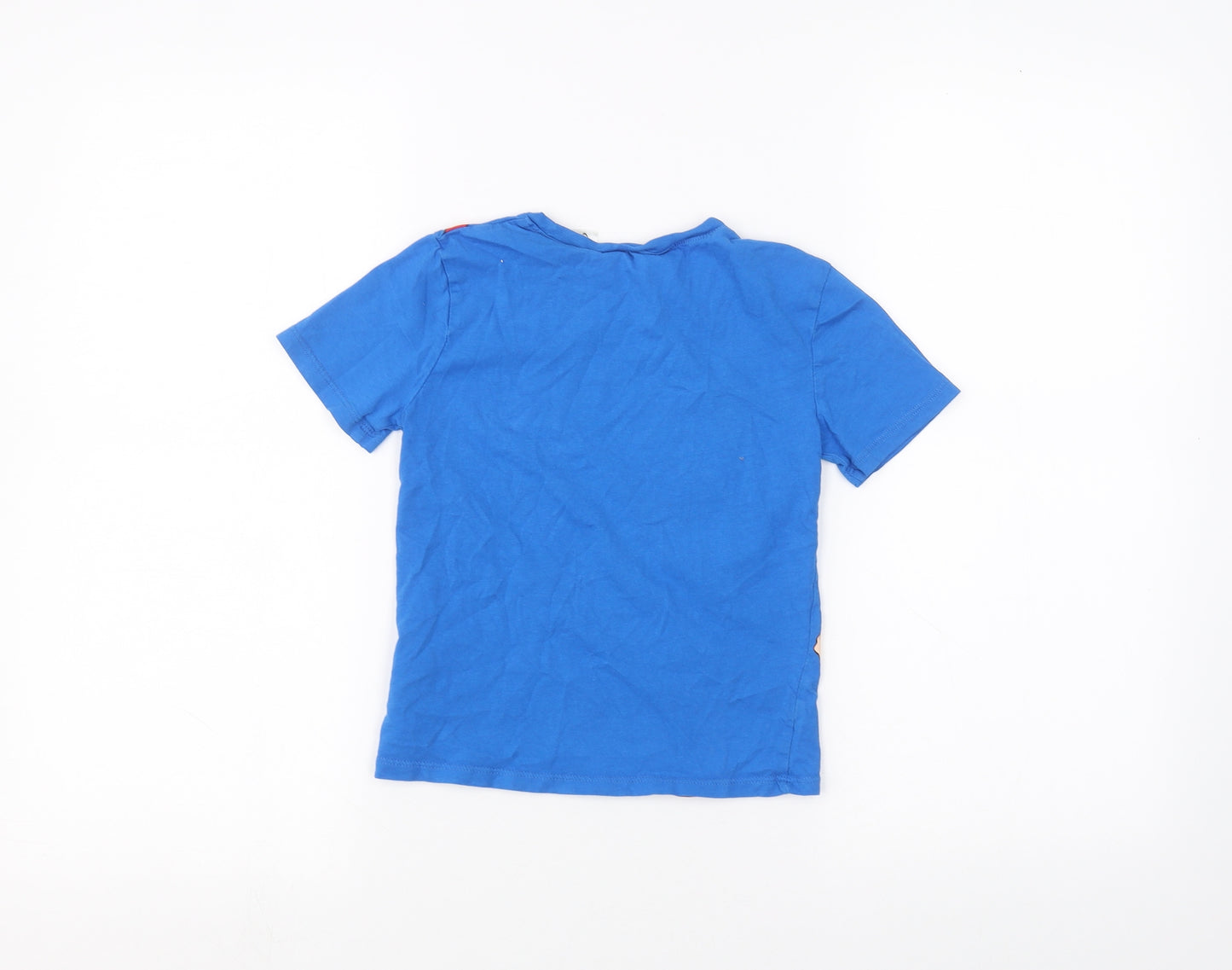 H&M Boys Blue   Basic T-Shirt Size 5-6 Years  - Superman