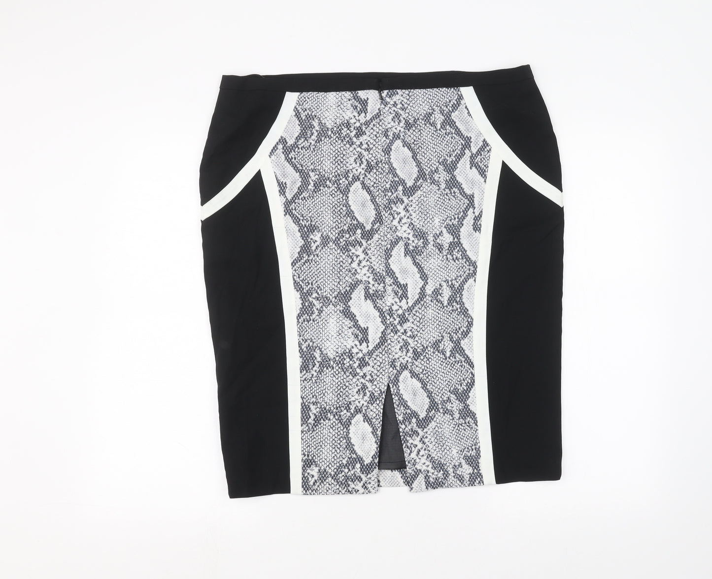 Marks and Spencer Womens Black   A-Line Skirt Size 16