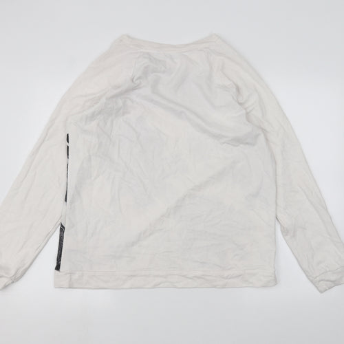 Capsule Womens White   Pullover Jumper Size 12