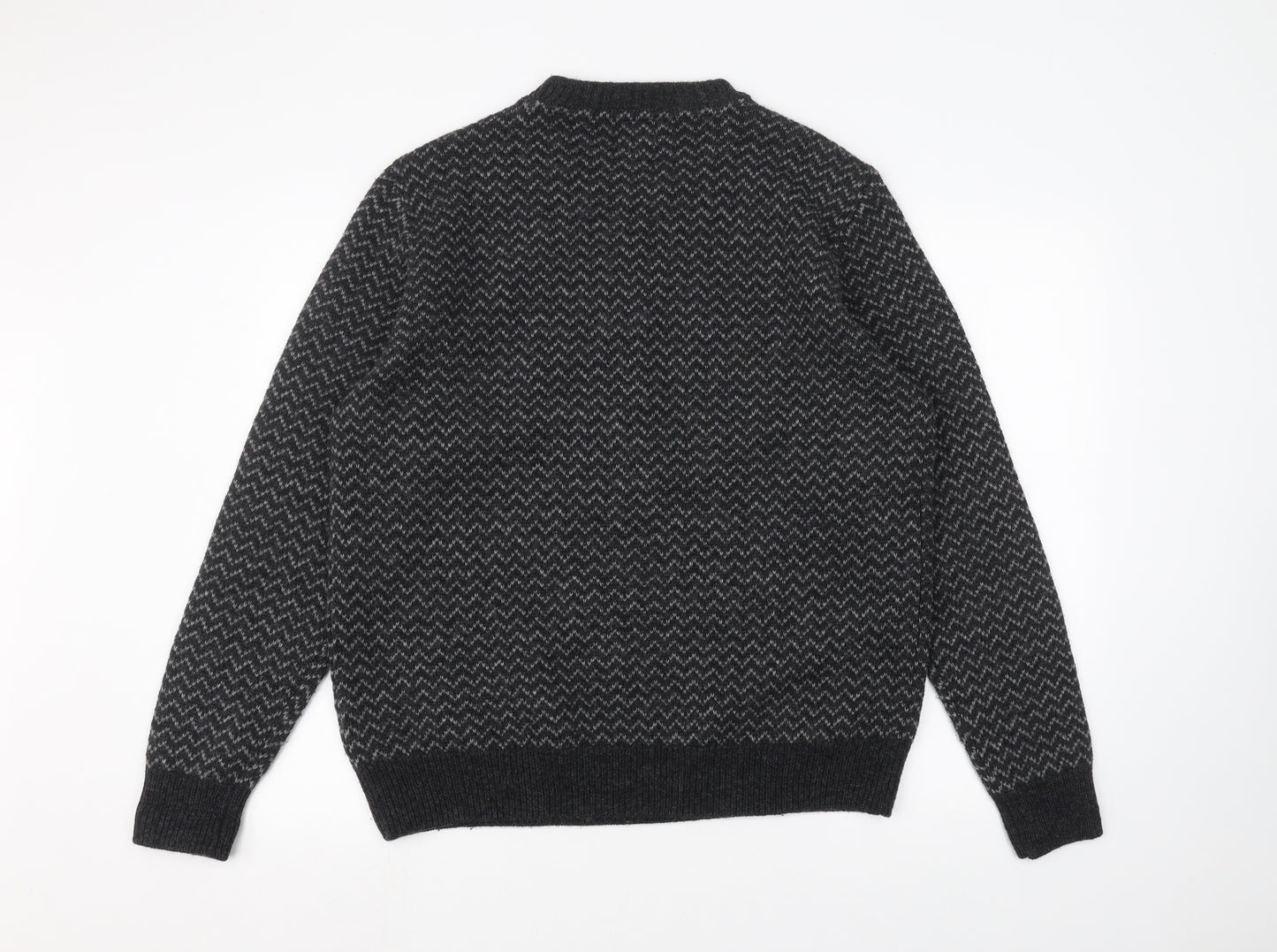 Boston crew Mens Black   Pullover Jumper Size L