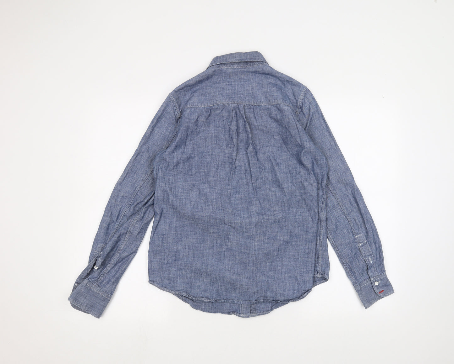 Gap Mens Blue    Dress Shirt Size M