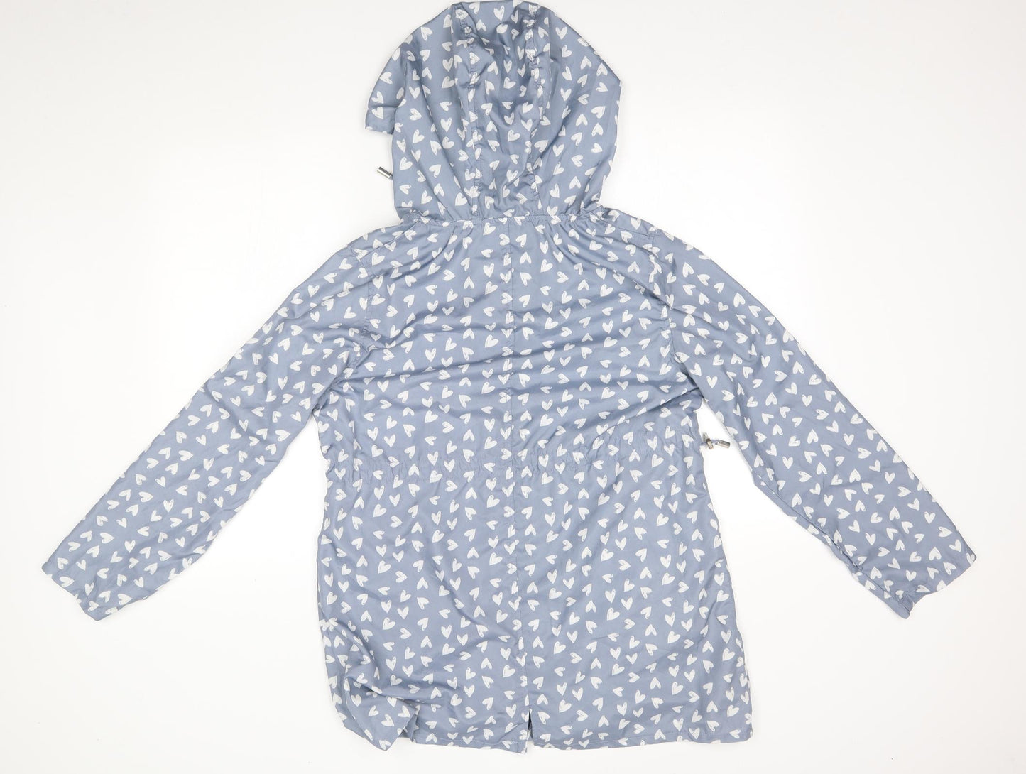 Primark Womens Blue   Parka Coat Size M  - parka in a pocket