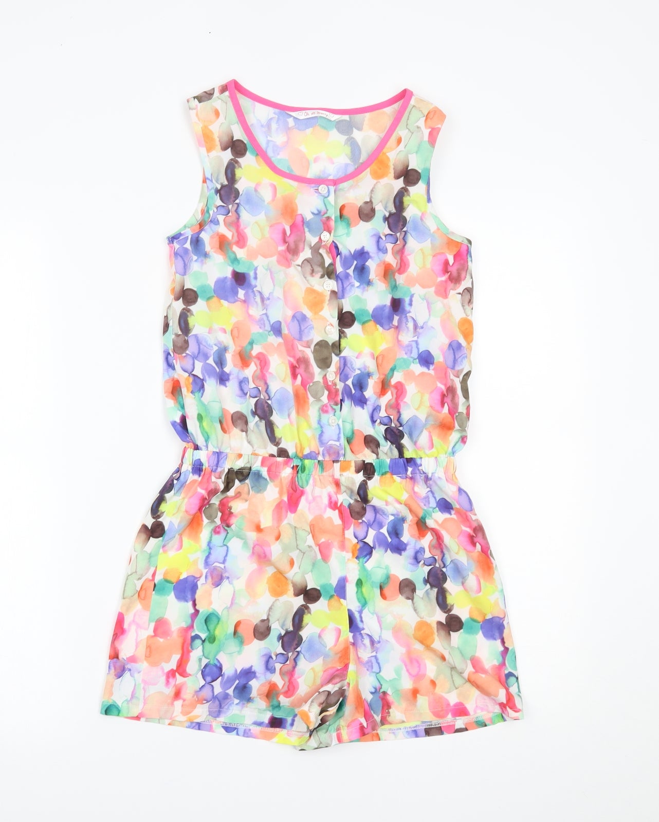Matalan Girls Multicoloured   Romper One-Piece Size 10-11 Years