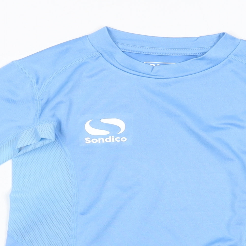Sondico Boys Blue    T-Shirt Size 7-8 Years  - activewear