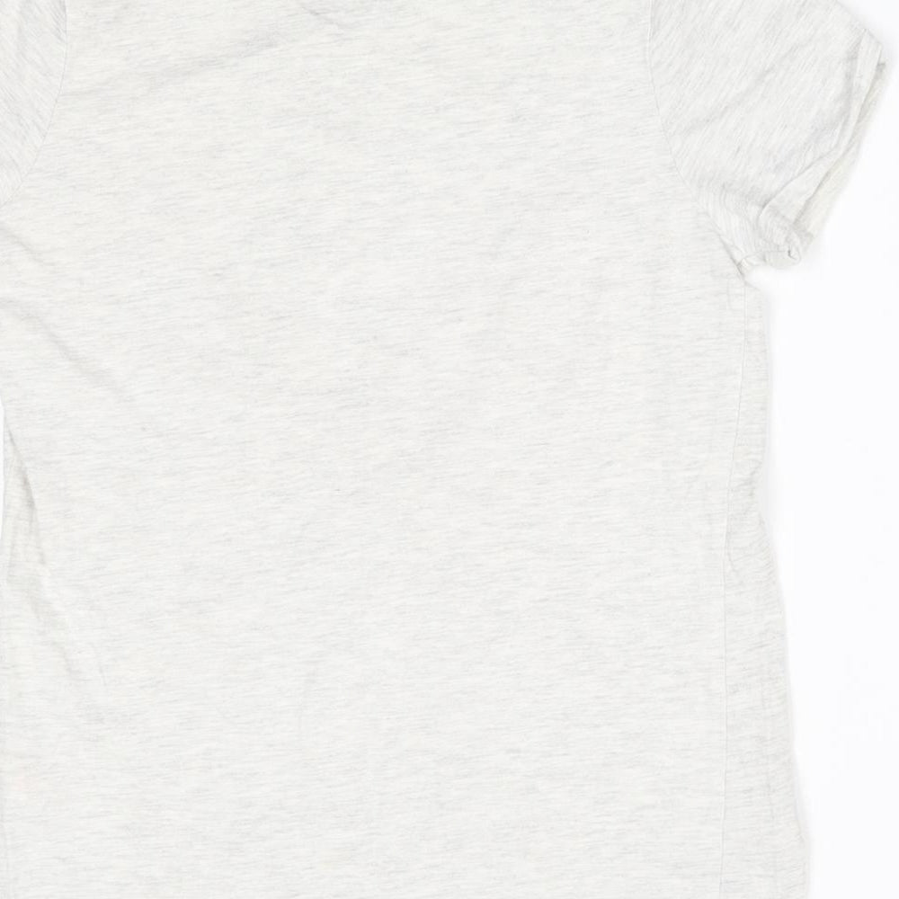 Primark Girls Grey   Basic T-Shirt Size 11-12 Years  - love