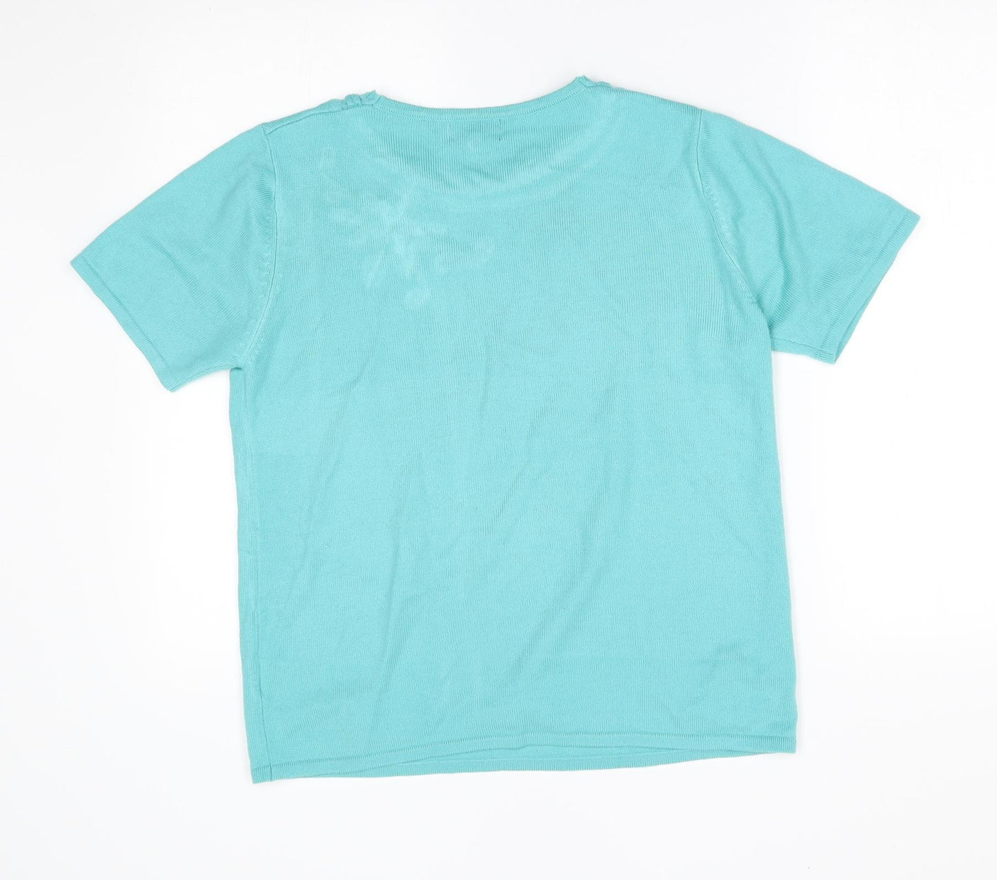casamia Womens Blue   Basic T-Shirt Size S