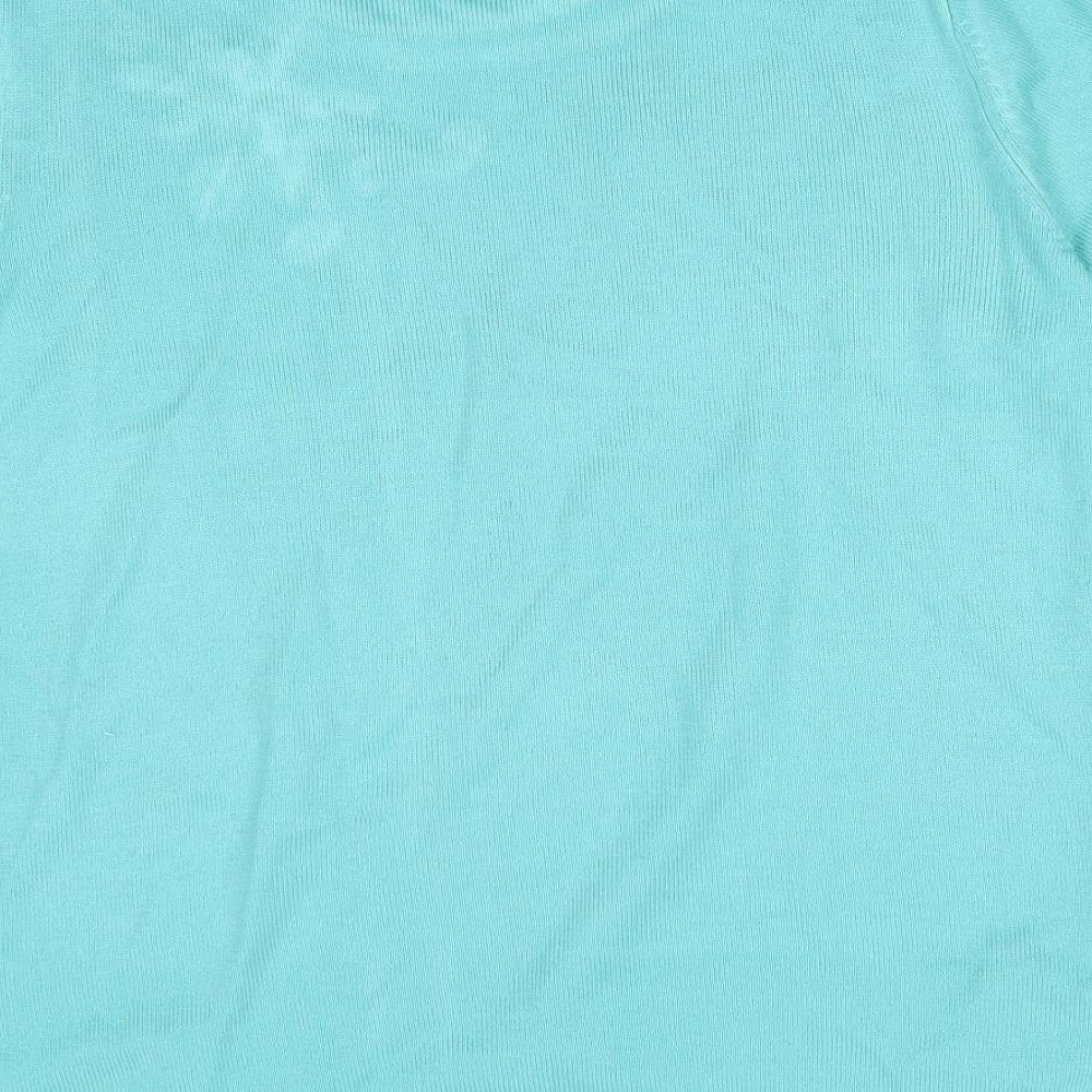 casamia Womens Blue   Basic T-Shirt Size S