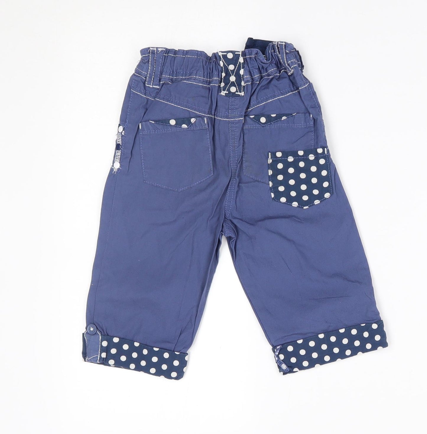 F&F Girls Blue   Windbreaker Trousers Size 3-4 Years