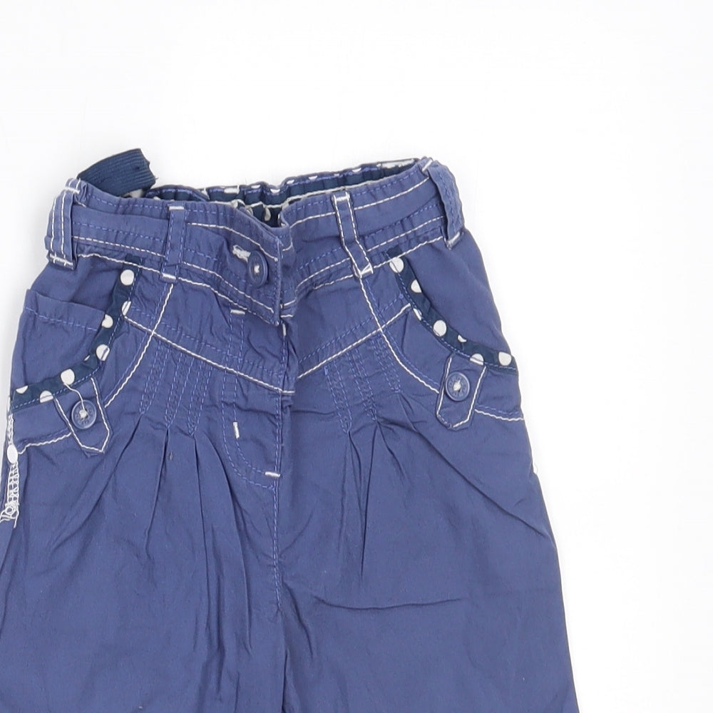 F&F Girls Blue   Windbreaker Trousers Size 3-4 Years