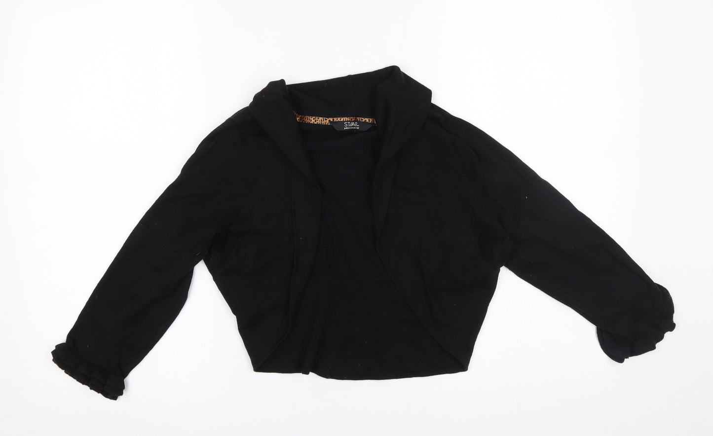 Julian Macdonald Womens Black   Shrug Jumper Size 16